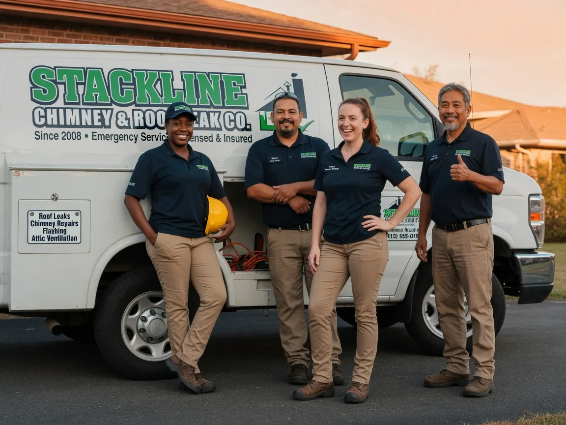 Chimney flashing repair company in Sycamore, KS